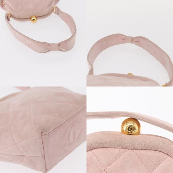 Auth CHANEL Matelasse Jumbo 30 Classic Flap Double Chain  Chanel Matelasse Handbag